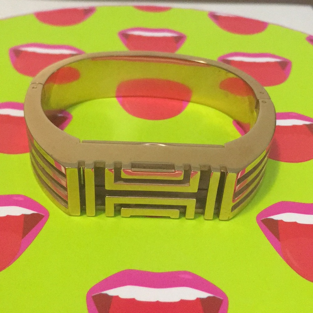 Tory Burch Rose Gold FitBit bracelet
